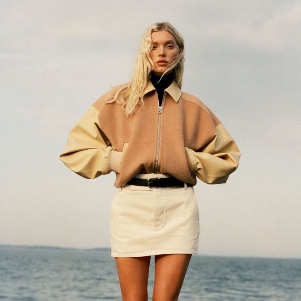 Elsa Hosk Bomber Jacket